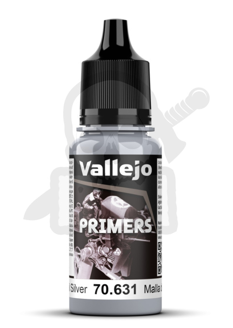 Vallejo 70631 Surface Primer 18 ml. Chainmail Silver podkład