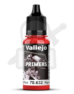 Vallejo 70632 Surface Primer 18 ml. Bloody Red