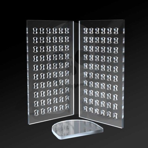 Acrylic molds - Round Dumble Paver - plastikowe formy