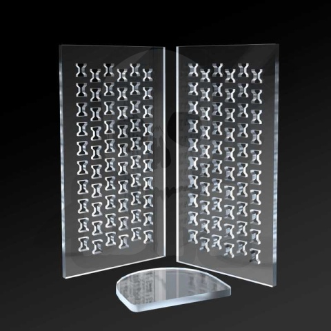 Acrylic molds - H Shaped Paver - plastikowe formy