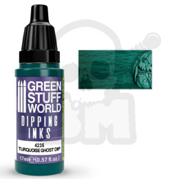 Green Stuff Dipping ink 17ml Turquoise Ghost Dip