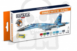Hataka CS96 Ukrainian AF paint set v.1 (Blue Pixel)