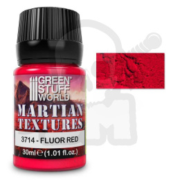 Textured Paint - Martian - Fluor Red 30ml