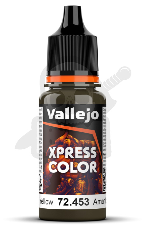 Vallejo 72453 Game Color Xpress 18ml Military Yellow