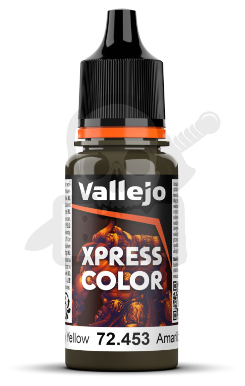 Vallejo 72453 Game Color Xpress 18ml Military Yellow