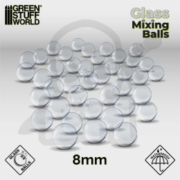 Glass Mixing Balls 8mm x40