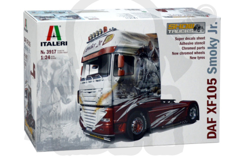 1:24 Ciężarówka DAF Xf105 Smoky Jr Showtruck