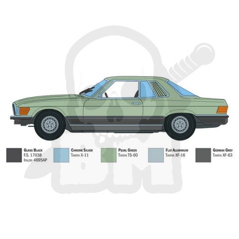 1:24 Mercedes Benz 500 SLC