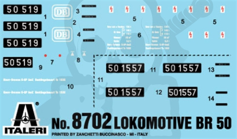 1:87 Lokomotive BR50 H0