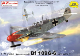 AZ-Model 7862 Messerschmitt Bf109G-6 with WGr.21 1:72