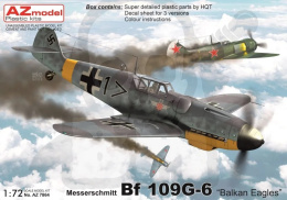 AZ-Model 7864 Messerschmitt Bf 109 G-6 Balkan Eagles 1:72