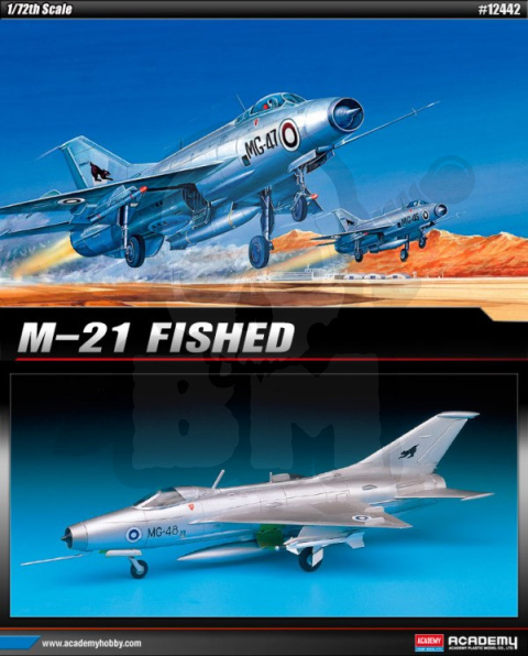 Academy 12442 Mig-21 Fishbed 1:72