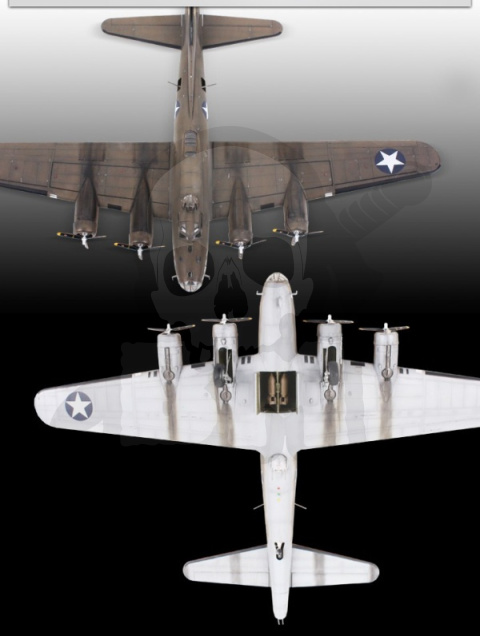 Academy 12533 Boeing B-17E USAAF Pacific Theater 1:72