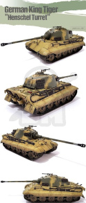 Academy 13423 German King Tiger Henschel Turret 1:72