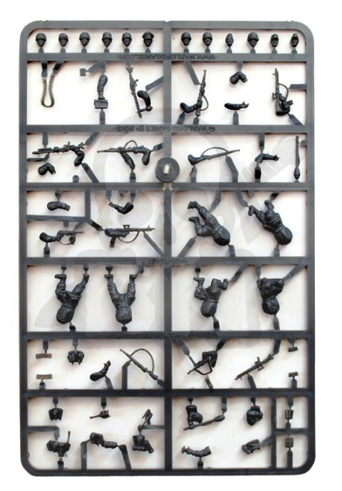 German Fallschirmjager 6 szt. - niemieccy spadochroniarze