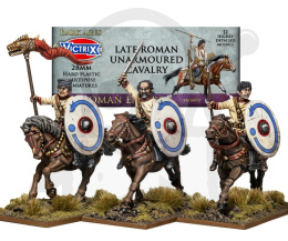 Late Roman Unarmoured Cavalry 12 szt.