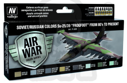 Vallejo 71603 Zestaw Model Air War 8 farb - Russian colors Su-25/39 