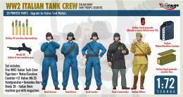 1:72 WW2 Italian Tank Crew