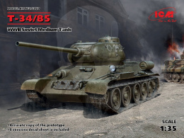 Т-34-85 WWII Soviet Medium Tank 1:35