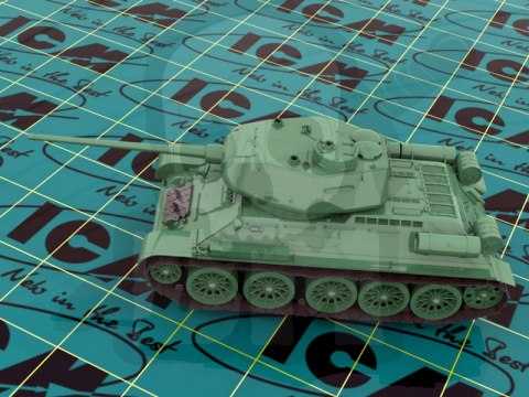 Т-34-85 WWII Soviet Medium Tank 1:35