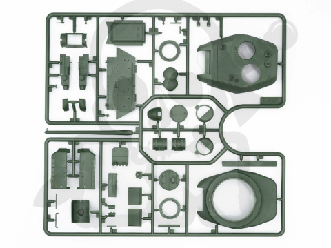 Т-34-85 WWII Soviet Medium Tank 1:35
