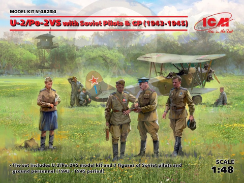 U-2/Po-2VS with Soviet pilots and technicians (1943-1945) 1:48