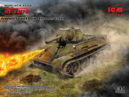 ОТ-34/76 WWII Soviet flamethrower tank 1:35