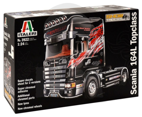 1:24 Scania 164L Topclass Showtruck