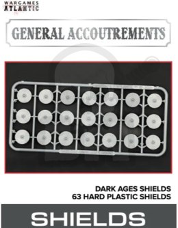 Dark Ages Shields 14mm - 63 szt.