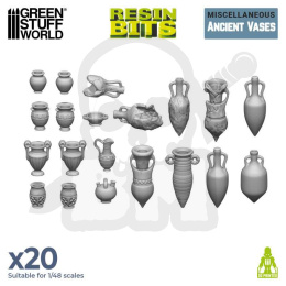 3D Printed Ancient Vases - antyczne wazy 20 szt.
