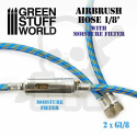 Airbrush Fabric Hose with Humidity Filter wąż 1.8m z filtrem