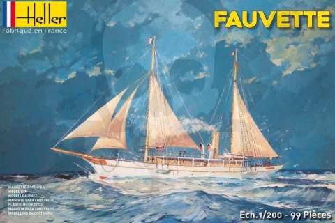 Heller 80612 Jacht parowy Fauvette 1:200
