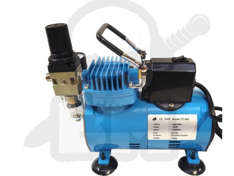 Kompresor do malowania TC-20CF aerografu sprężarka