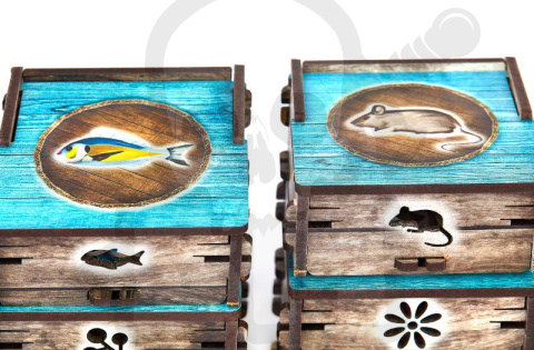 e-Raptor Insert do gry Wingspan + expansions UV Print