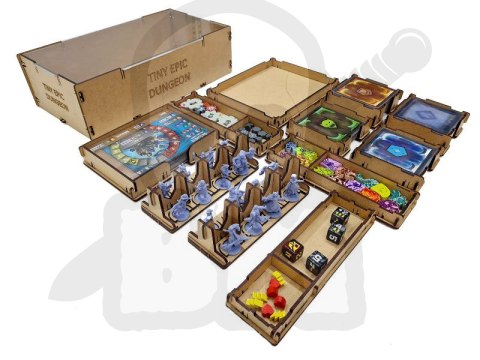 e-Raptor Insert do gry Małe Epickie Podziemia Storage-Box TINY EPIC