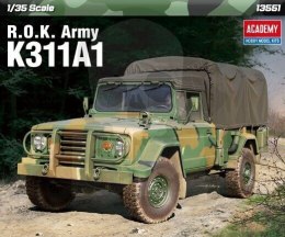 Academy 13551 R.O.K. Army K311A1 1¼ ton utility truck 1:35