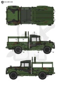 Academy 13551 R.O.K. Army K311A1 1¼ ton utility truck 1:35