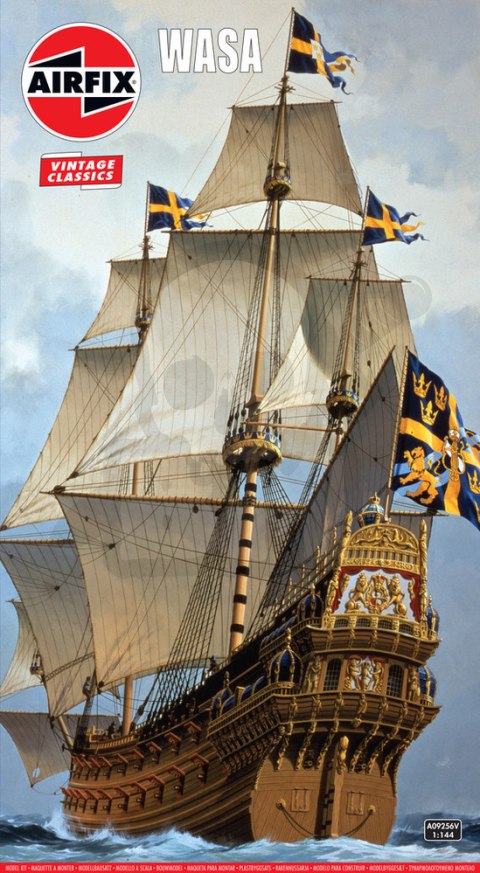Airfix 09256V Model żaglowca Wasa 1:144