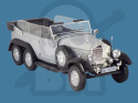 Typ G4 (1935 production) German Personnel Car 1:24