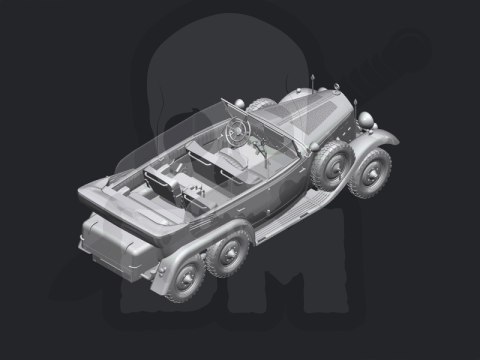 Typ G4 (1935 production) German Personnel Car 1:24