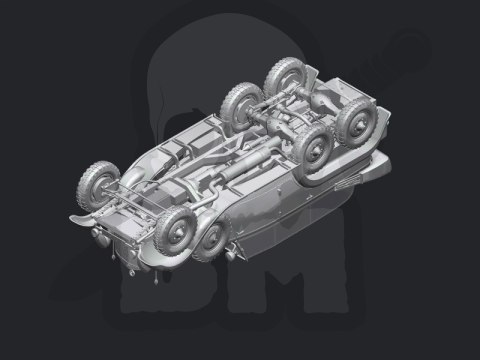 Typ G4 (1935 production) German Personnel Car 1:24