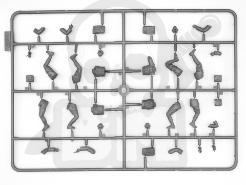 US Infantry Infantry in Gas Masks (1918) 4 figures 1:35