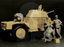 French Armoured Vehicle Crew (1940) 4 figures 1:35