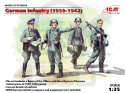 German Infantry (1939-1942) 4 figures 1:35