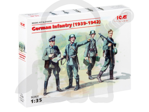 German Infantry (1939-1942) 4 figures 1:35