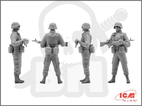 US Elite Forces in Iraq 4 figures 1:35