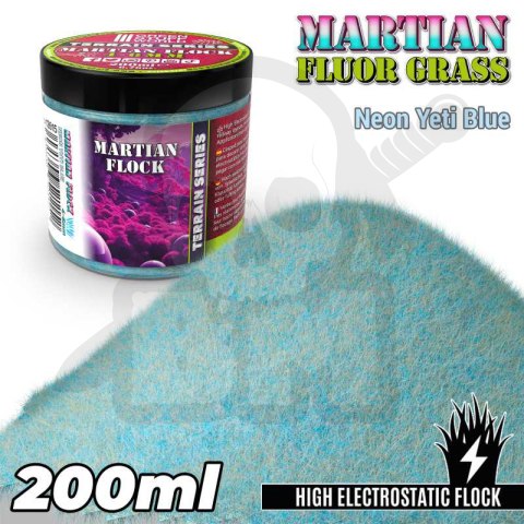 Martian Fluor Grass 4-6mm Neon Yeti Blue 200 ml