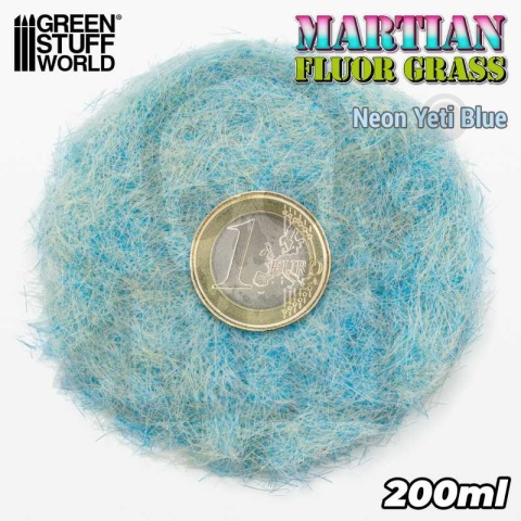 Martian Fluor Grass 4-6mm Neon Yeti Blue 200 ml