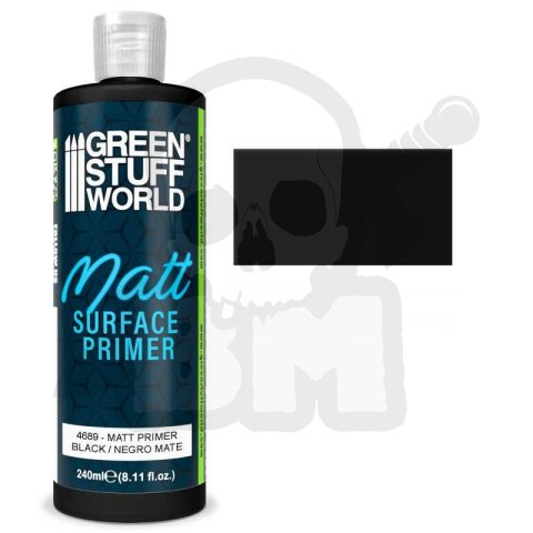 Matt Surface Primer 240ml - Black Akrylowy podkład czarny