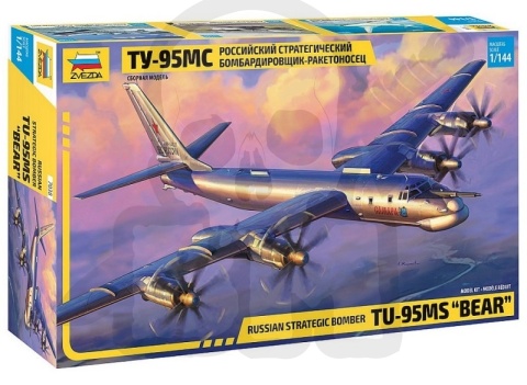 1:144 Russian Strategic Bomber Tupolec Tu-95MS Bear